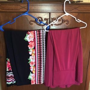 Bundle of Maxi Skirts. Size xl LuLaRoe is pink